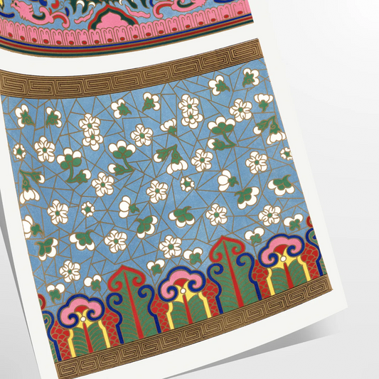 space plant poster gray blue hues wall art exquisite print touch nature elegance room thoughtful gift size A4 cm A0