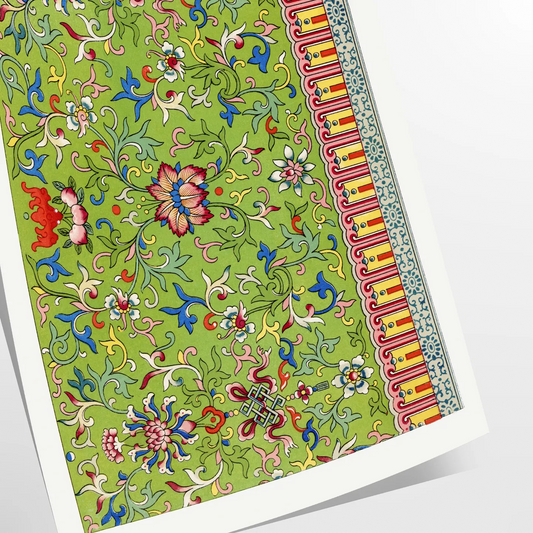 space vibrant plant poster green red hues exquisite wall art print perfect gift touch nature room decor stunning artwork standalone piece