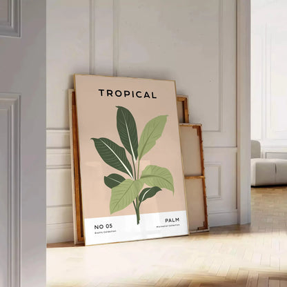 nature space stunning plant poster gray brown tones elegant wall art perfect gift lover unframed formats ideal room decor today