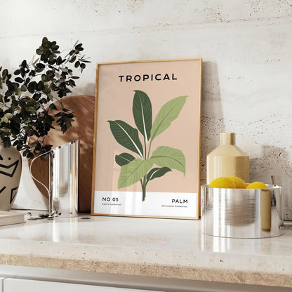 nature space stunning plant poster gray brown tones elegant wall art perfect gift lover unframed formats ideal room decor today